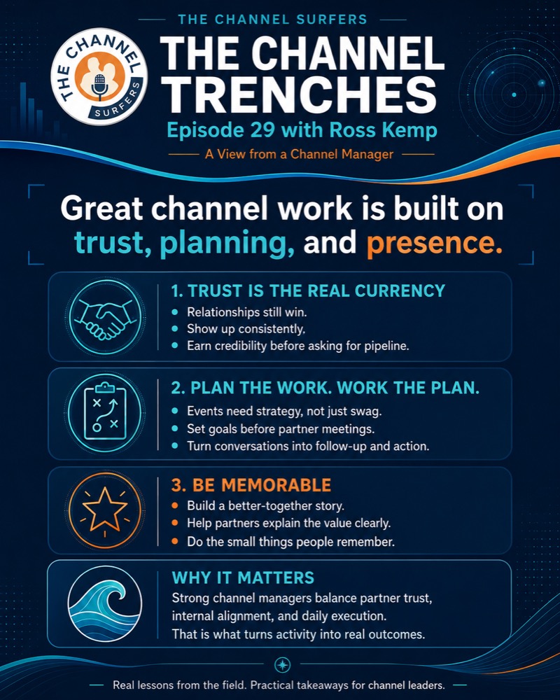Channel Sales Secrets from the Trenches infographic