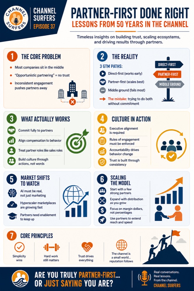 Rough Seas Lead to Great Sales and Partner Teams infographic