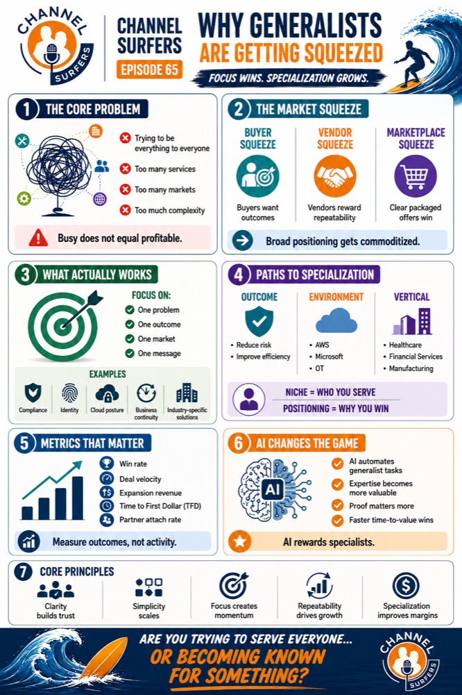 Ecosystem Specialization: Why Generalists Are Getting Squeezed infographic