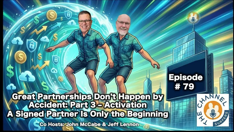 Episode 79 cover art: Great Partnerships Don't Happen by Accident, Part 3, Activation, A Signed Partner Is Only the Beginning