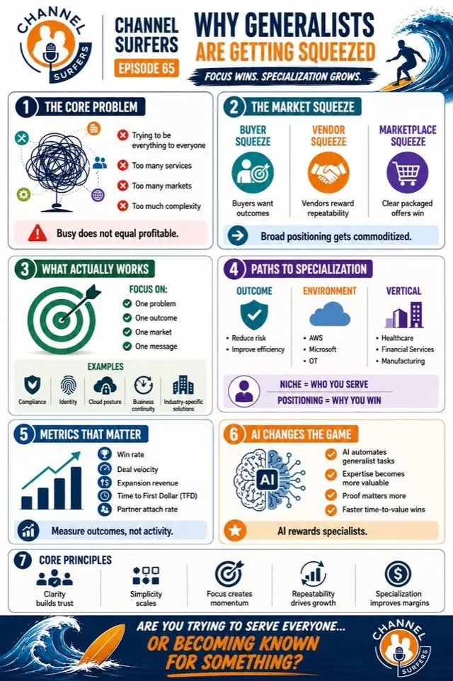 Ecosystem Specialization infographic